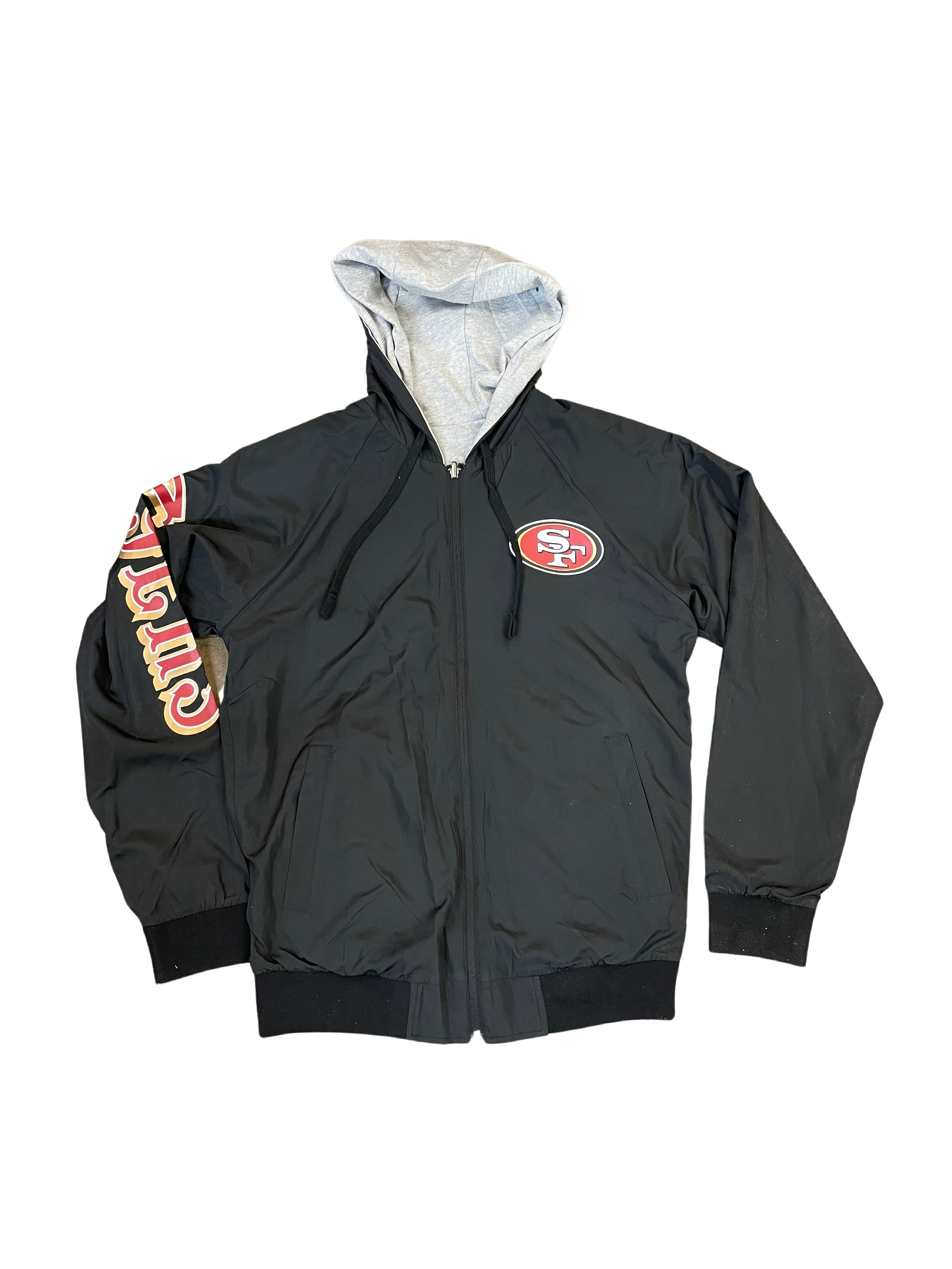GIII San Francisco 49ers Wild Pitch Full Zip Reversible Jacket