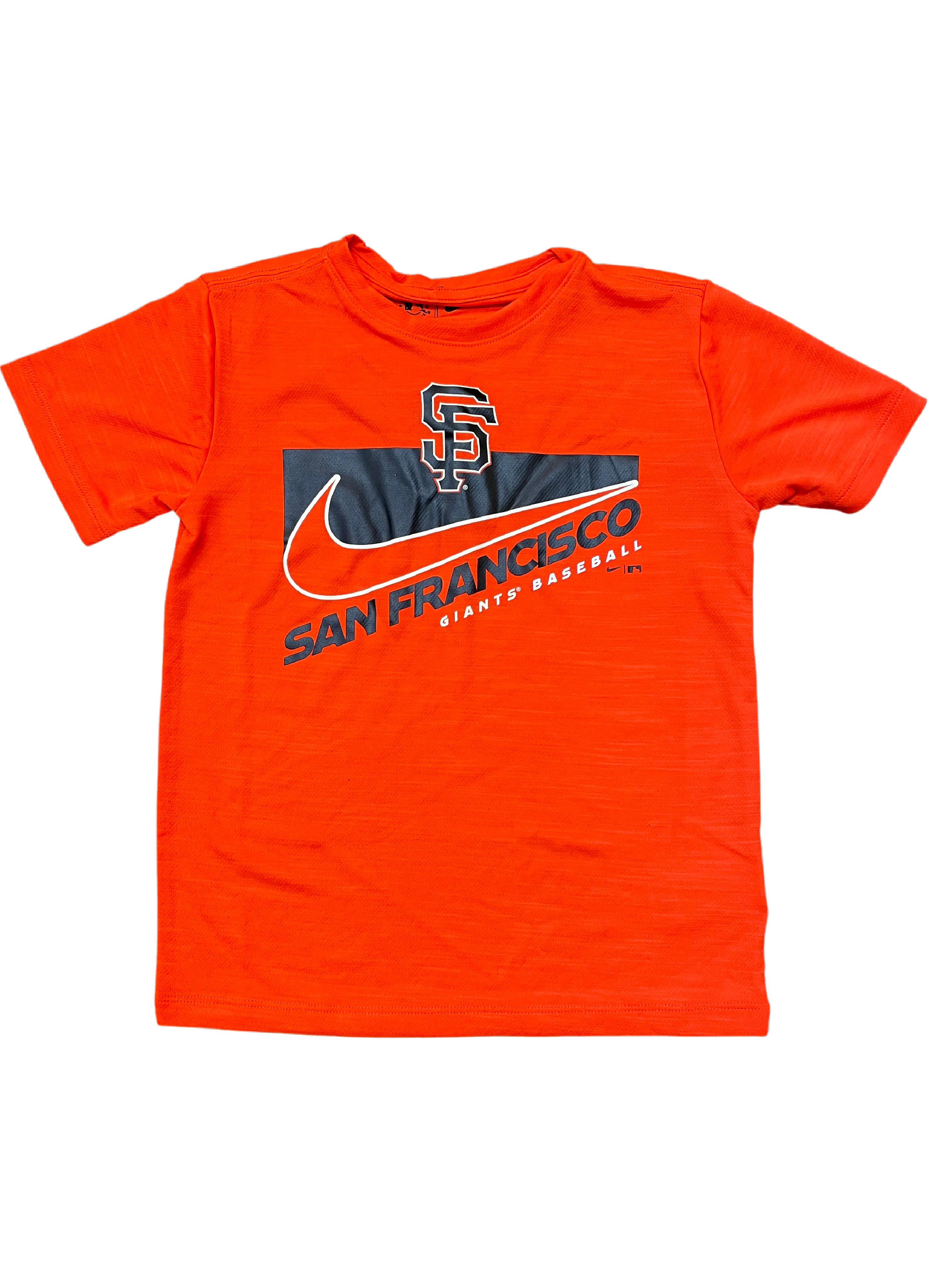 Youth San Francisco Giants Poly Swoosh Town T-Shirt - Orange