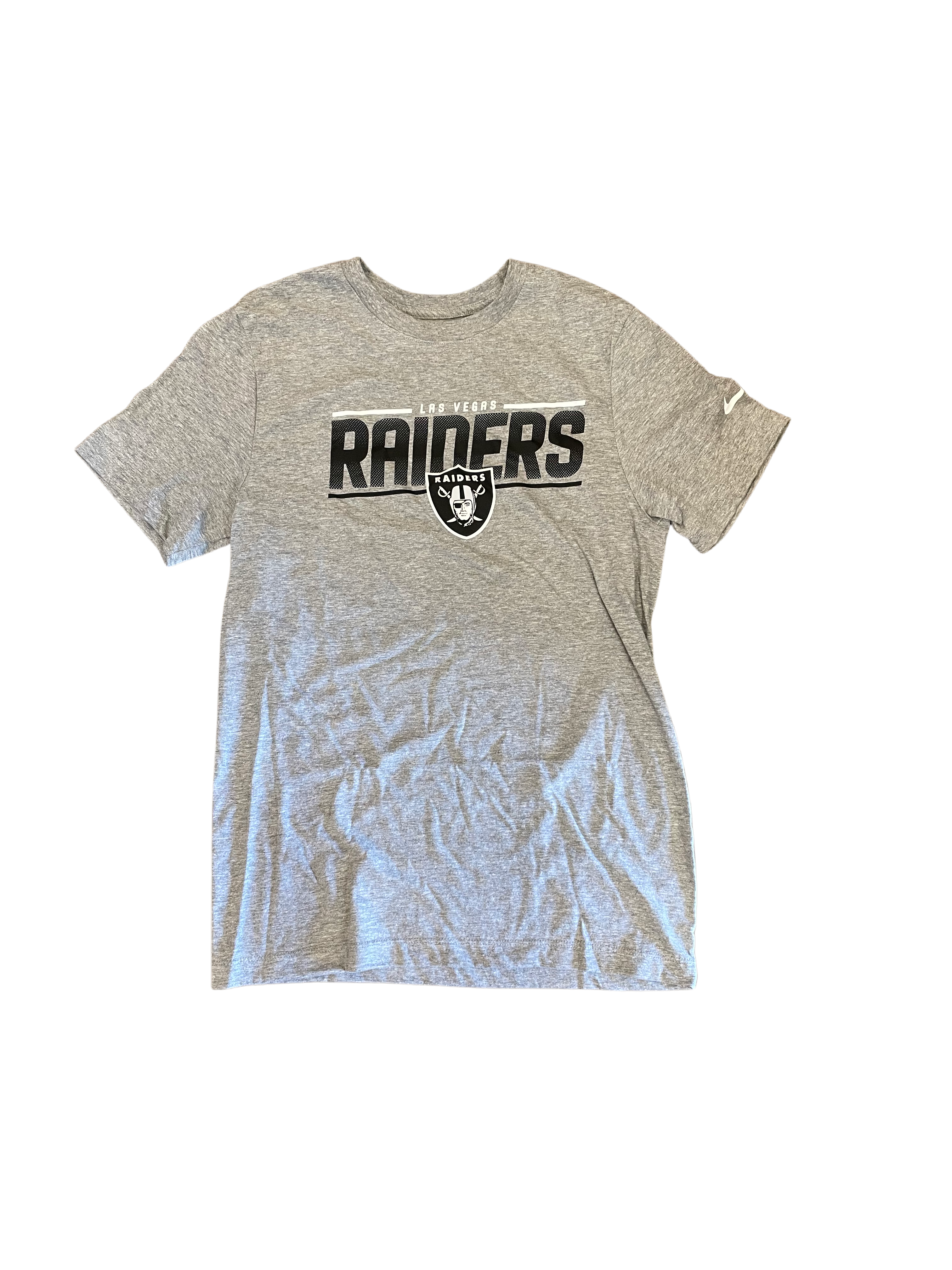 Las Vegas Raiders Nike Muscle T-Shirt - GRAY