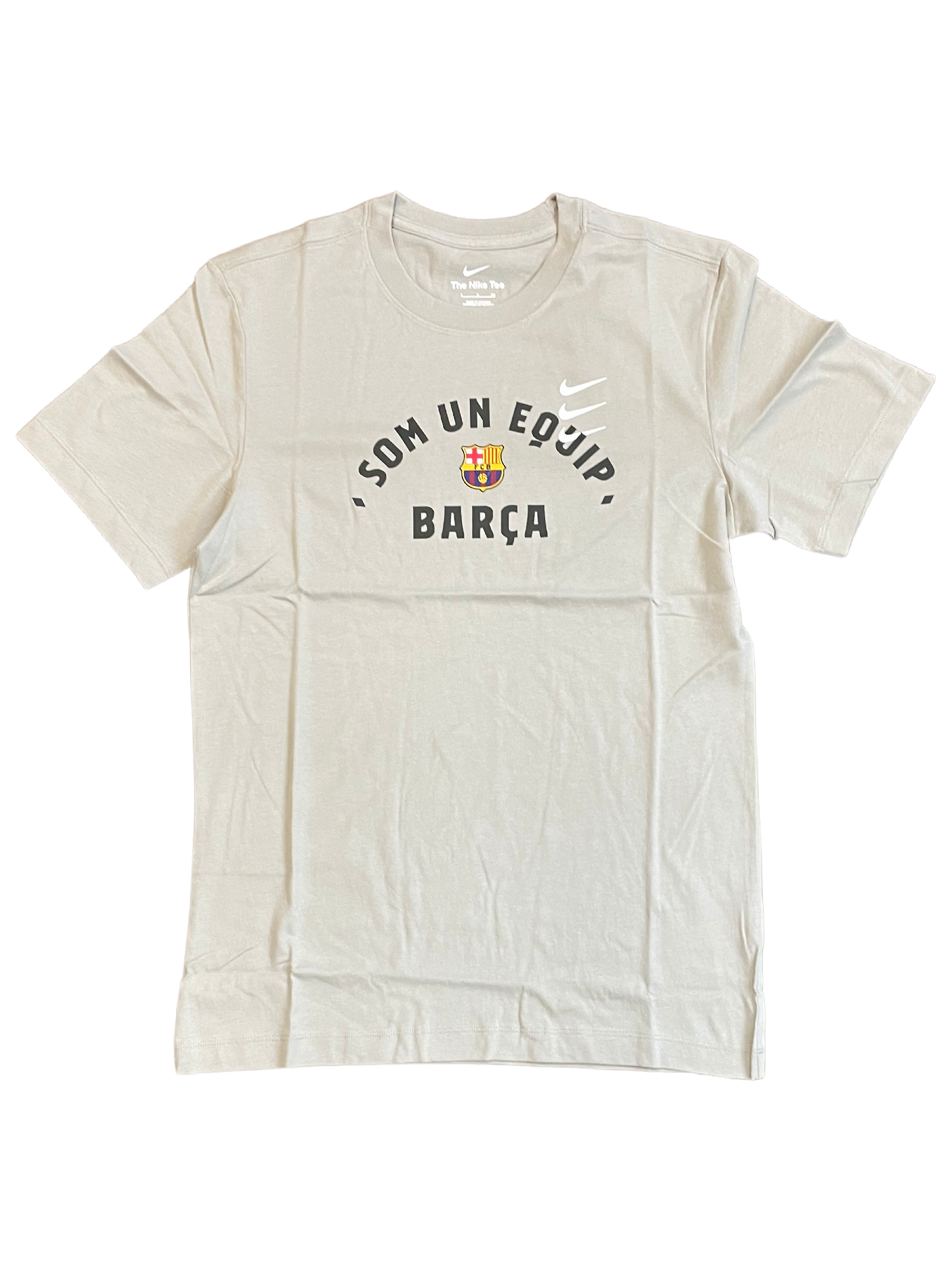 Nike FC Barcelona Men's Verbiage Soccer T-Shirt