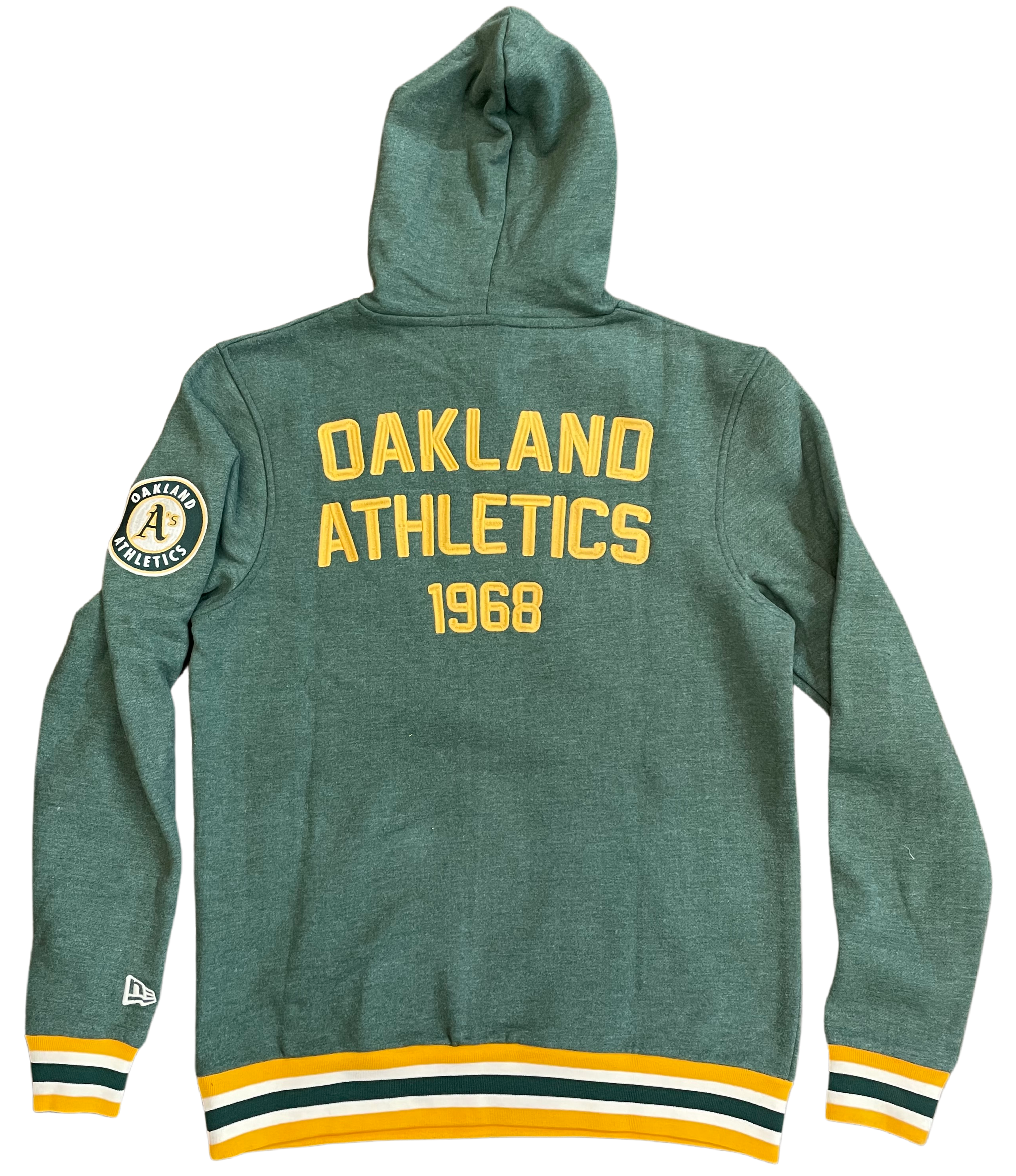 New Era Men's Oakland Athletics Est 1968 Throwback Hoodie