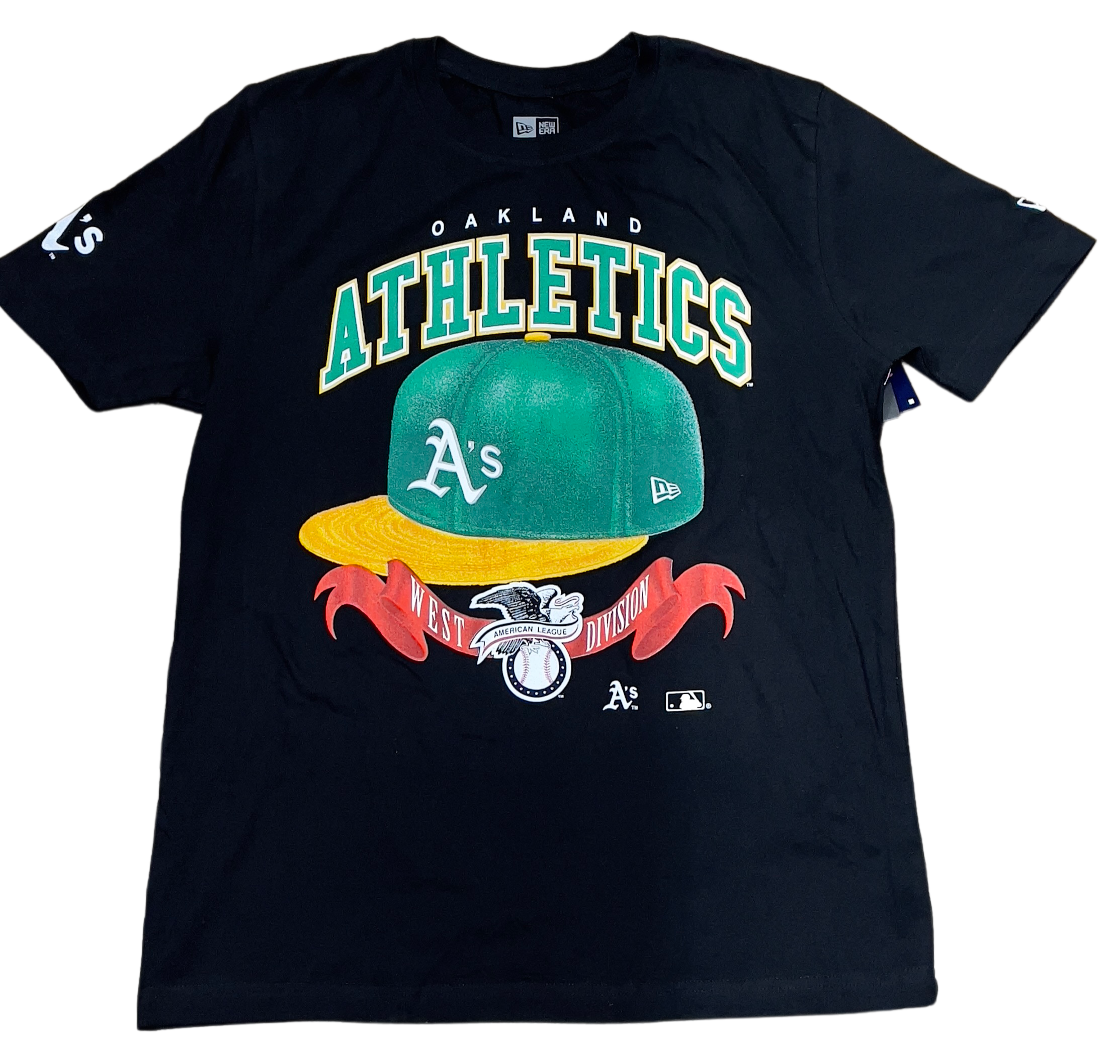 New Era Oakland Athletics T-Shirt - Black