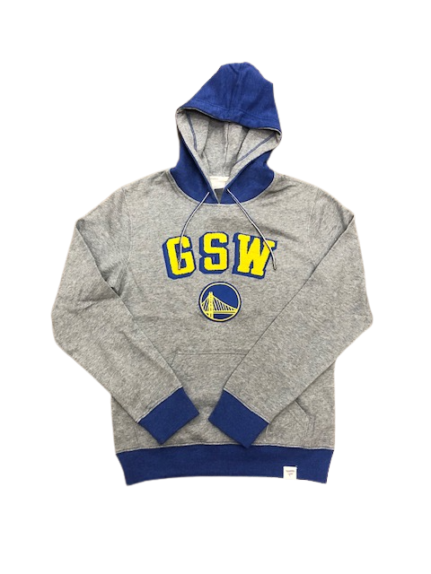 Golden State Warriors Fanatics Branded Varsity Eche Pullover Hoodie