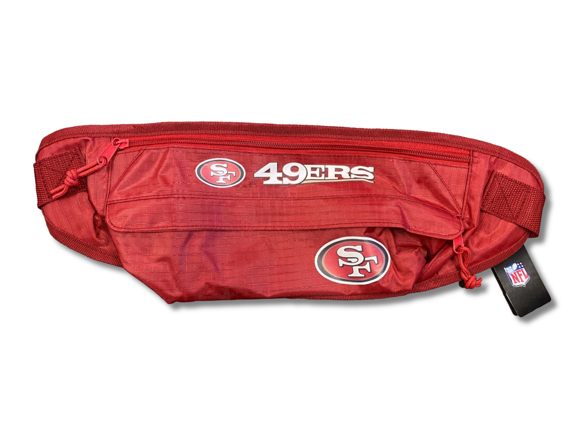 SAN FRANCISCO 49ERS LARGE TEAM FANNY PACK- RED/WHITE