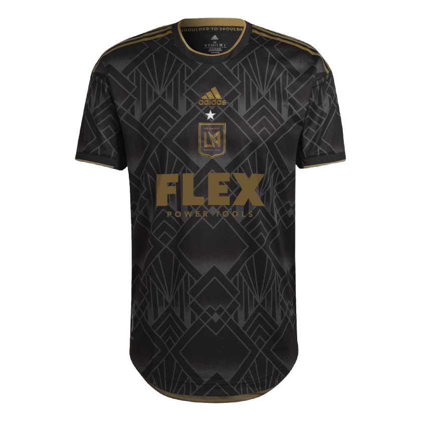 ADIDAS LOS ANGELES FC AUTHENTIC HOME JERSEYFC 23/24