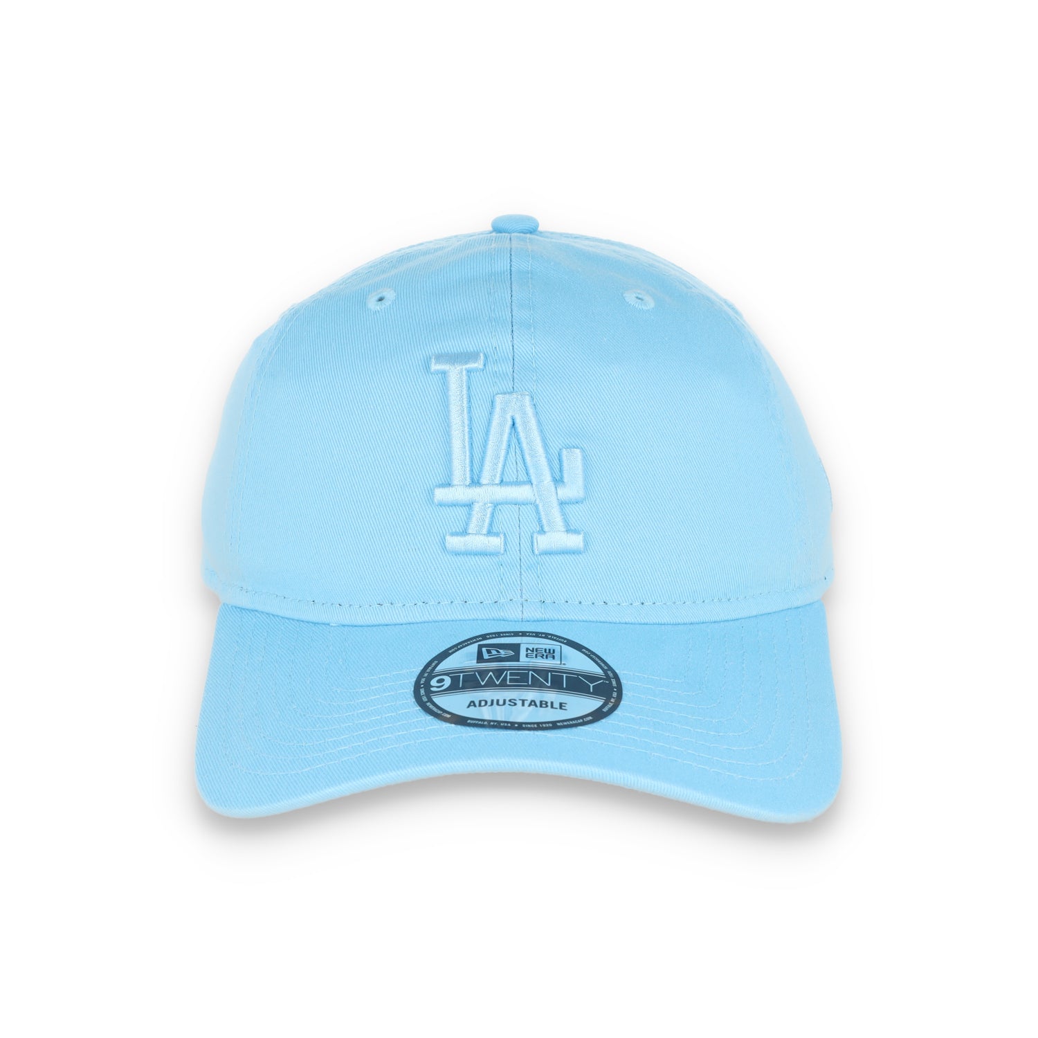 New Era Los Angeles Dodgers Color Pack 9TWENTY Adjustable Hat- Baby Blue