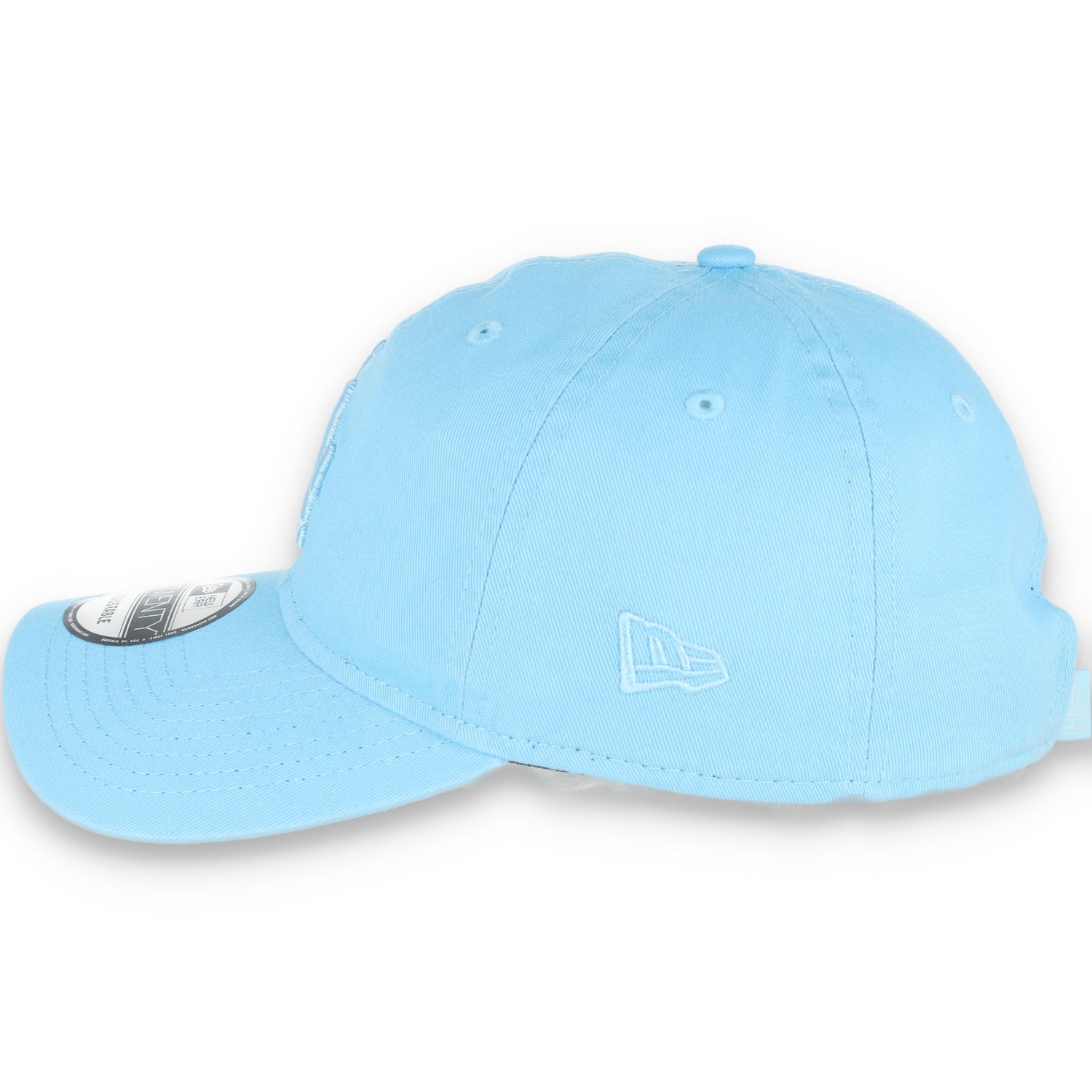 New Era Los Angeles Dodgers Color Pack 9TWENTY Adjustable Hat- Baby Blue