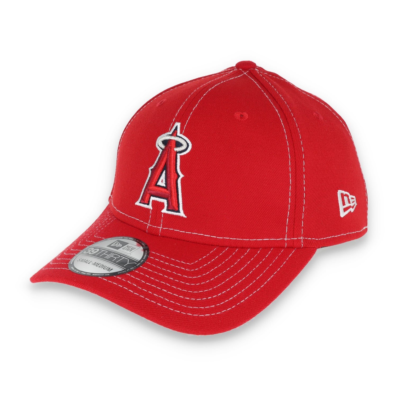 New Era Los Angeles Angels Classic 39THIRTY Stretch Fit-Red