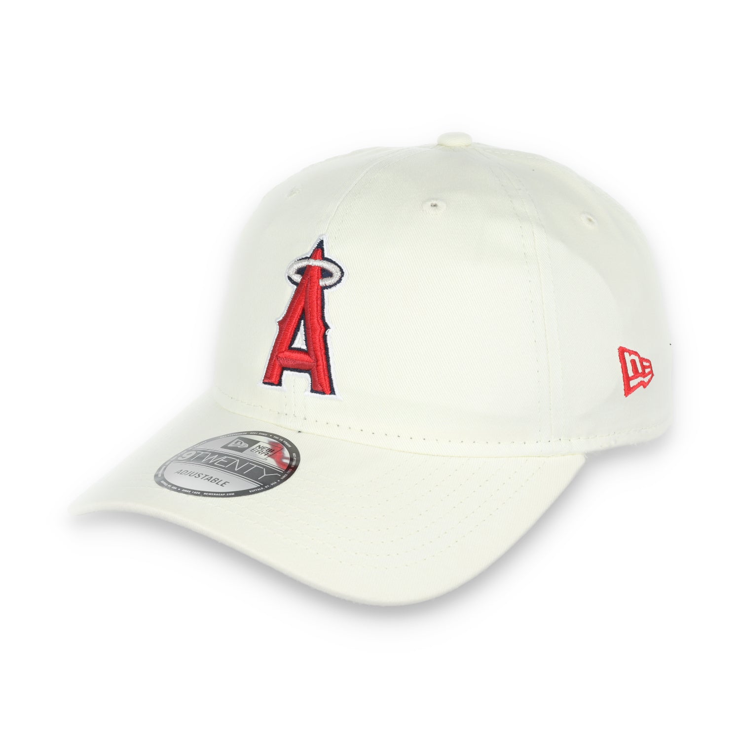 New Era Los Angeles Angels Core Classic 2.0 9Twenty Adjustable Hat-Ivory