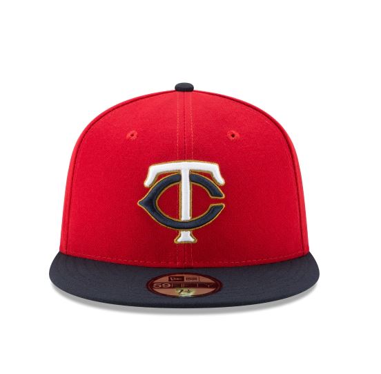 MINNESOTA TWINS ALTERNATE 2 COLLECTION 59FIFTY FITTED-ON-FIELD COLLECTION-RED