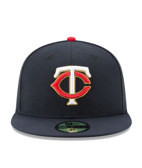 MINNESOTA TWINS HOME ALTERNATE COLLECTION 59FIFTY FITTED-ON-FIELD COLLECTION-NAVY