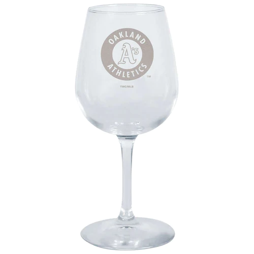 Oakland Athletics 12.75oz Stemmed Wine Glass