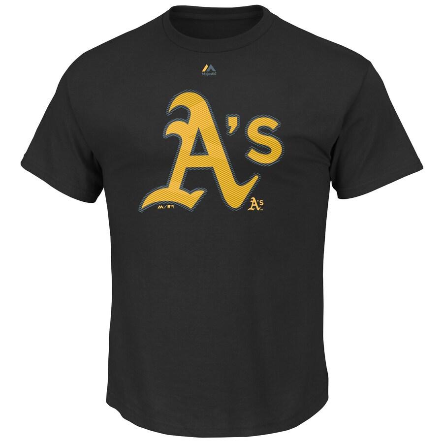 Majestic Oakland Athletics Black Superior Play T-Shirt