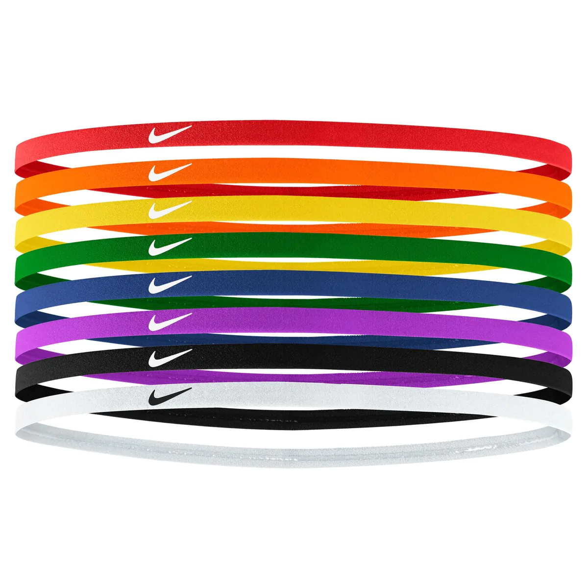 Nike Skinny Hairbands -8 Pack- Multicolor