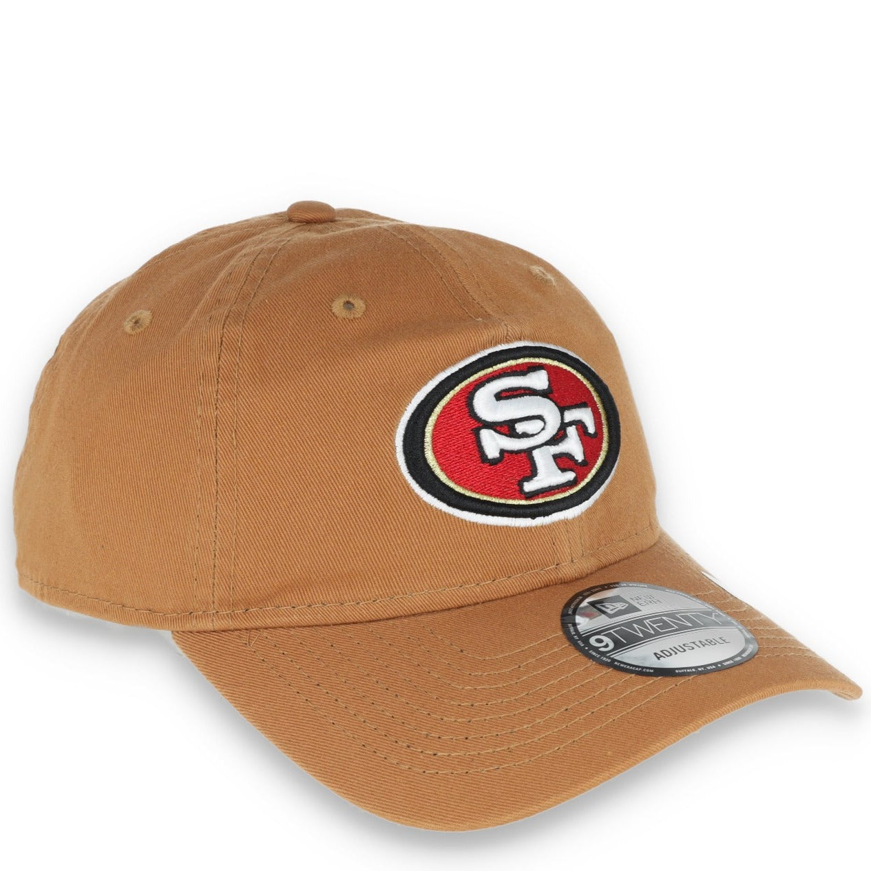 New Era San Francisco 49ers Core Classic 2.0 9TWENTY Adjustable Hat-Khaki