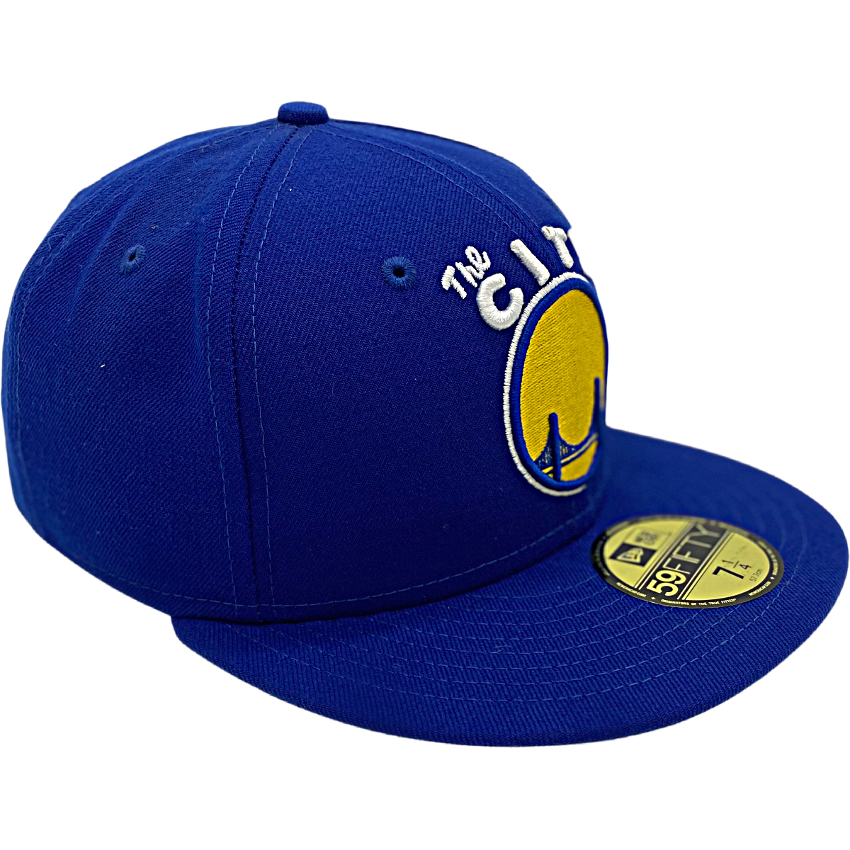 GOLDEN STATE WARRIORS THE CITY NEW ERA 59FIFTY HAT-ROYAL BLUE NVSOCCER.COM THE COLISEUM