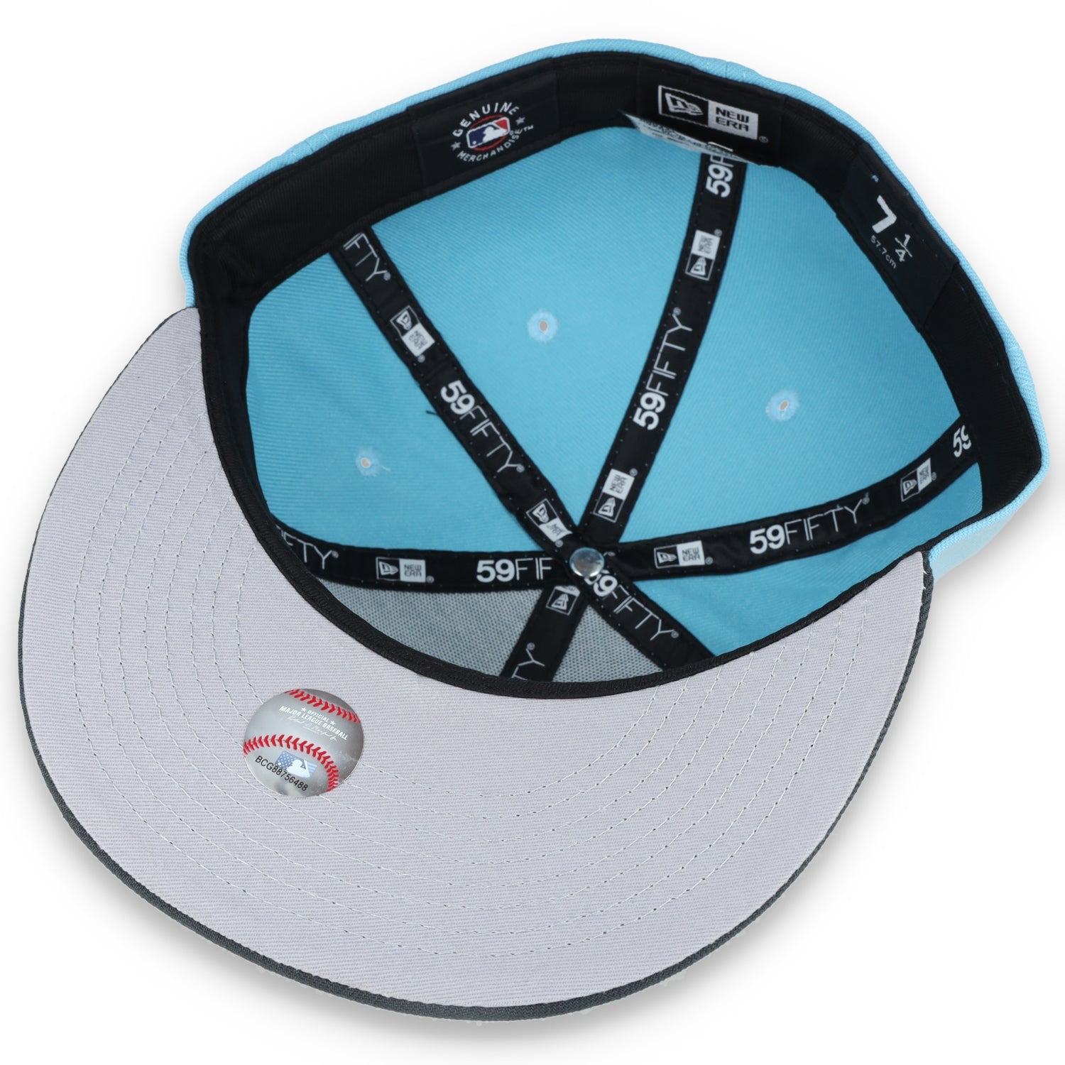 NEW ERA ATLANTA BRAVES 59FIFTY COLOR PACK-BABY BLUE/GREY