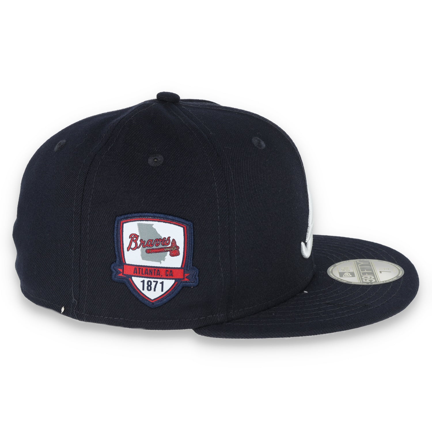 NEW ERA ATLANTA BRAVES INAUGURAL SEASON PATCH 59FIFTY FITTED HAT