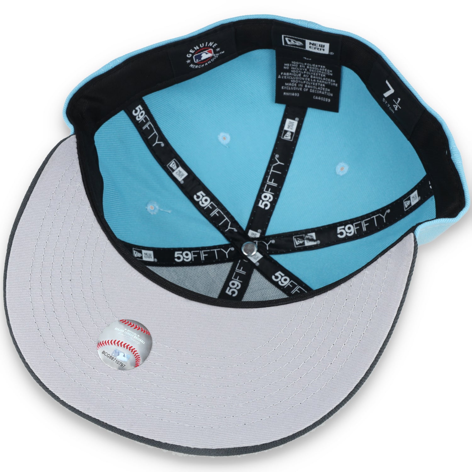NEW ERA NEW YORK YANKEES 59FIFTY COLOR PACK-BABY BLUE/GREY