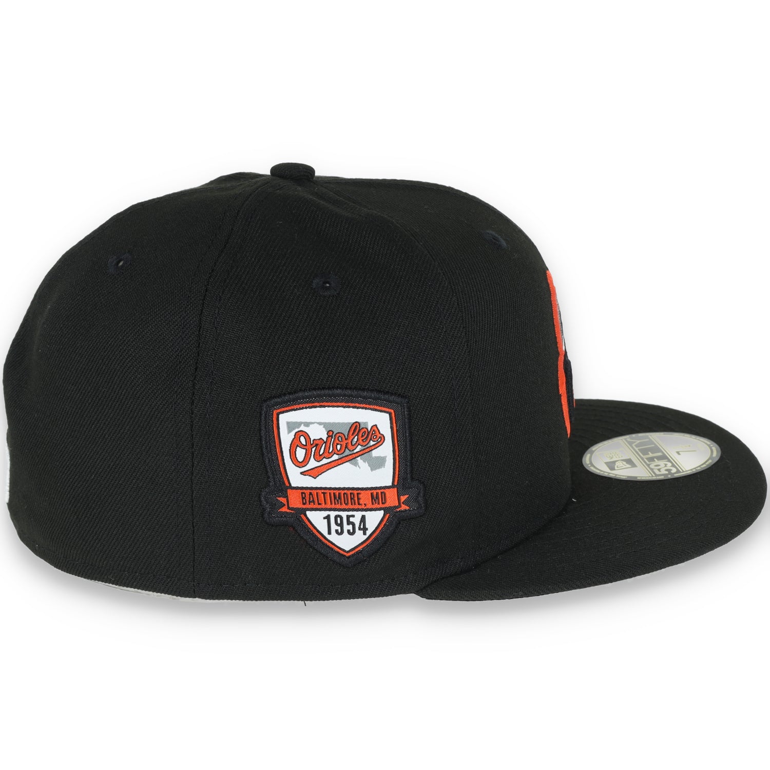 NEW ERA BALTIMORE ORIOLES CITY SIDE PATCH 59FIFTY FITTED HAT