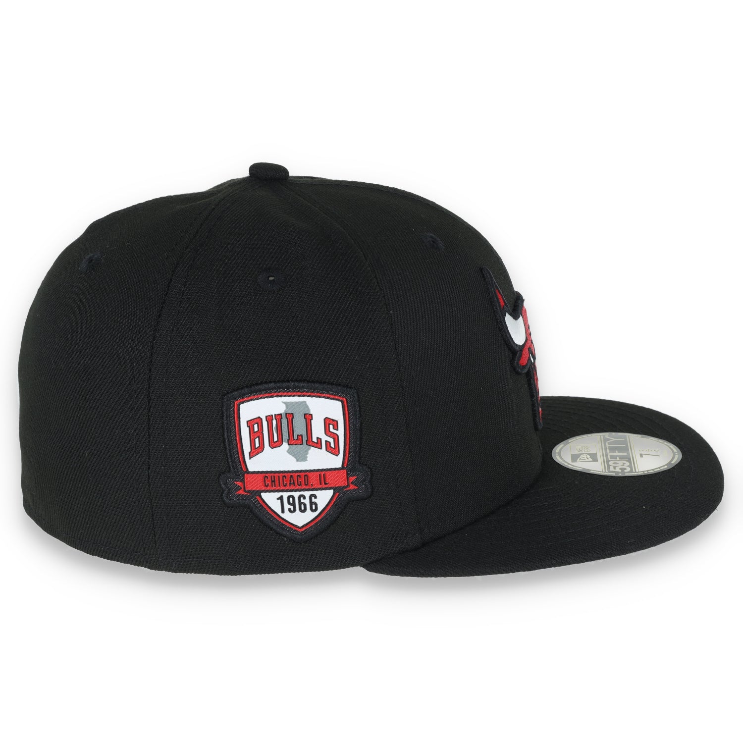 NEW ERA CHICAGO BULLS INAUGURAL SEASON PATCH 59FIFTY FITTED HAT