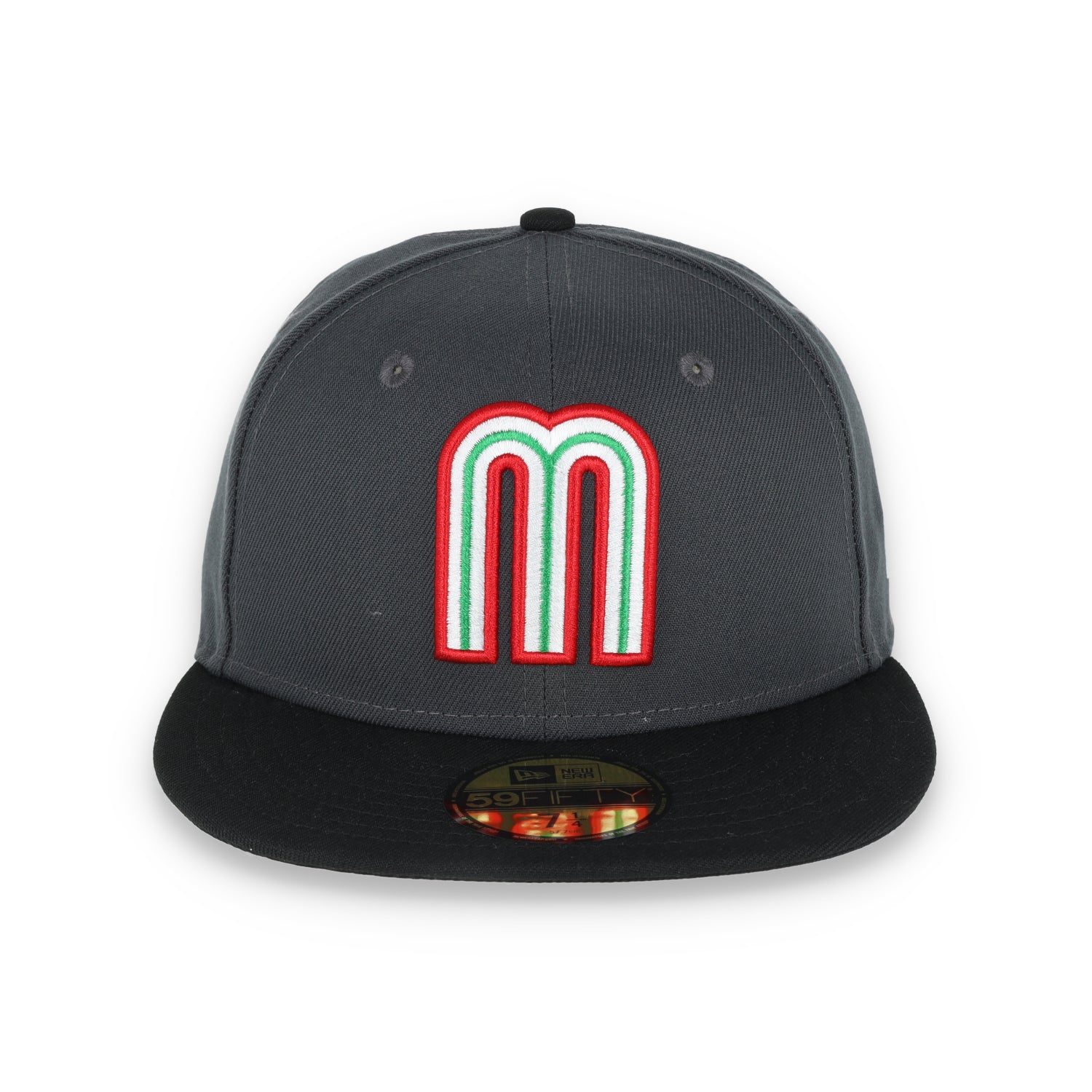 NEW ERA OFFICIAL MEXICO 59FIFTY FITTED HAT-GREY