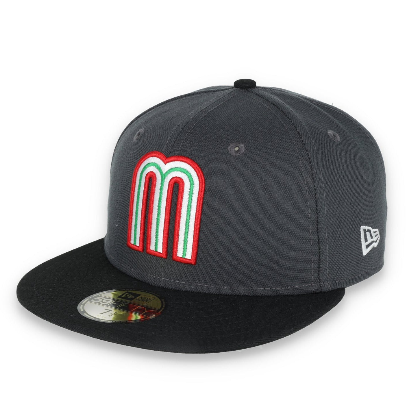 NEW ERA OFFICIAL MEXICO 59FIFTY FITTED HAT-GREY