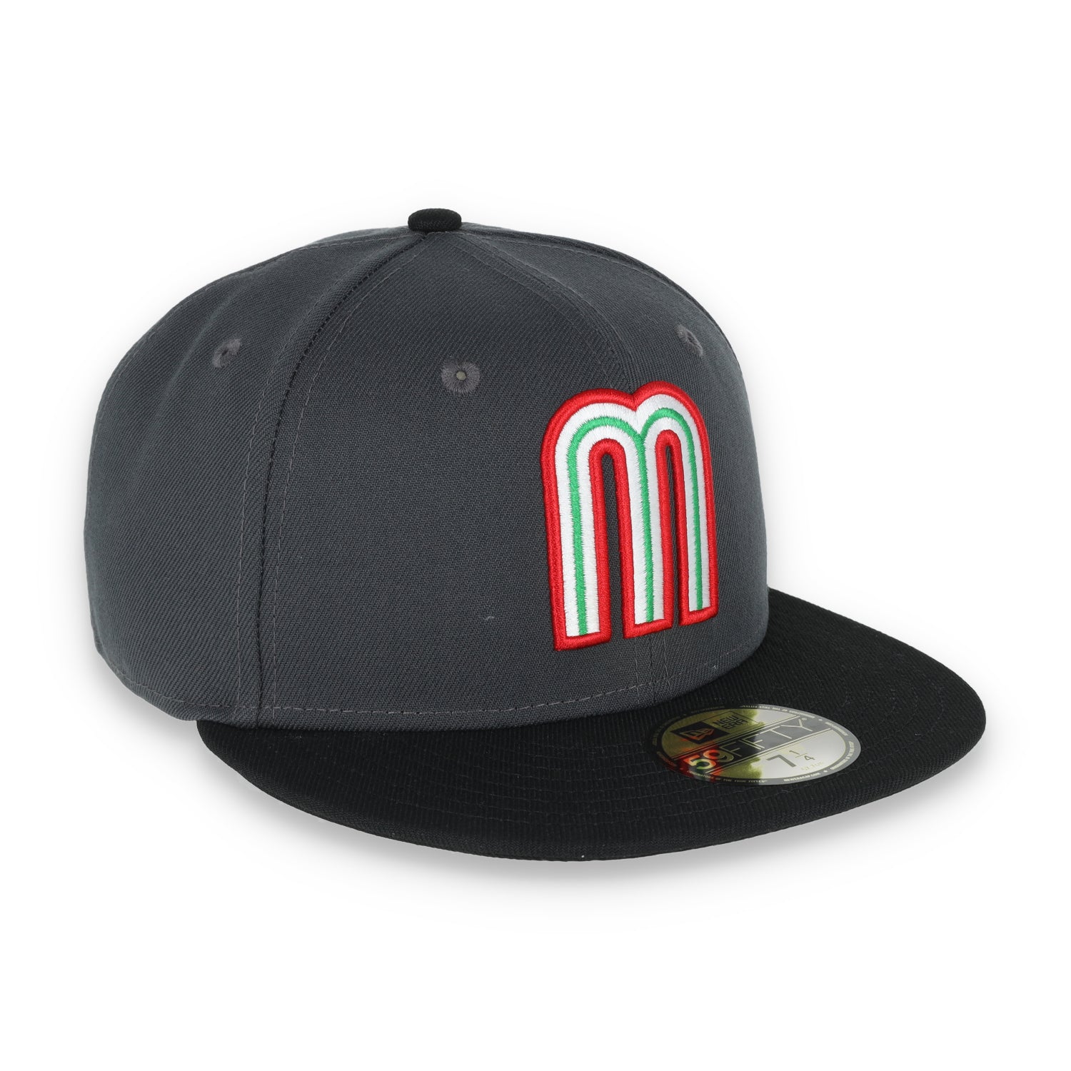 NEW ERA OFFICIAL MEXICO 59FIFTY FITTED HAT-GREY