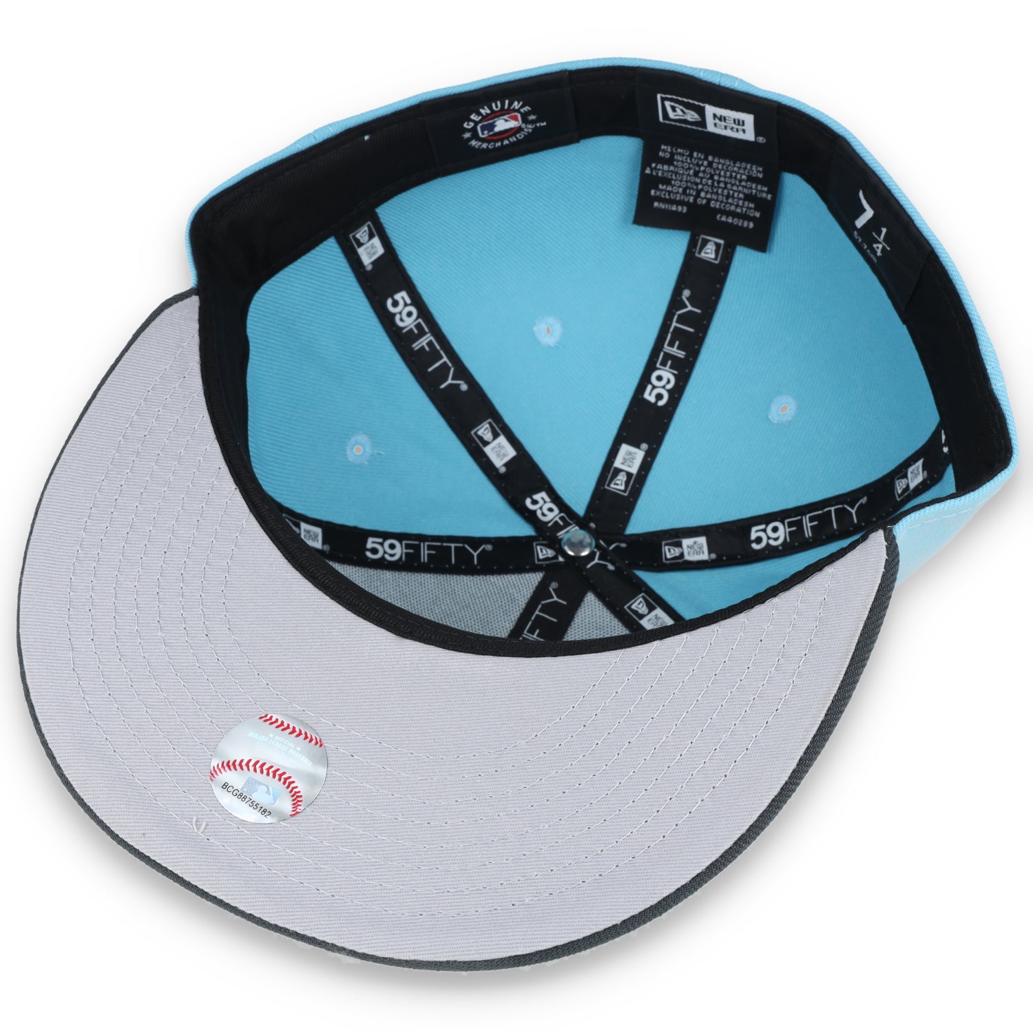 NEW ERA PITTSBURGH PIRATES 59FIFTY COLOR PACK-BABY BLUE/GREY