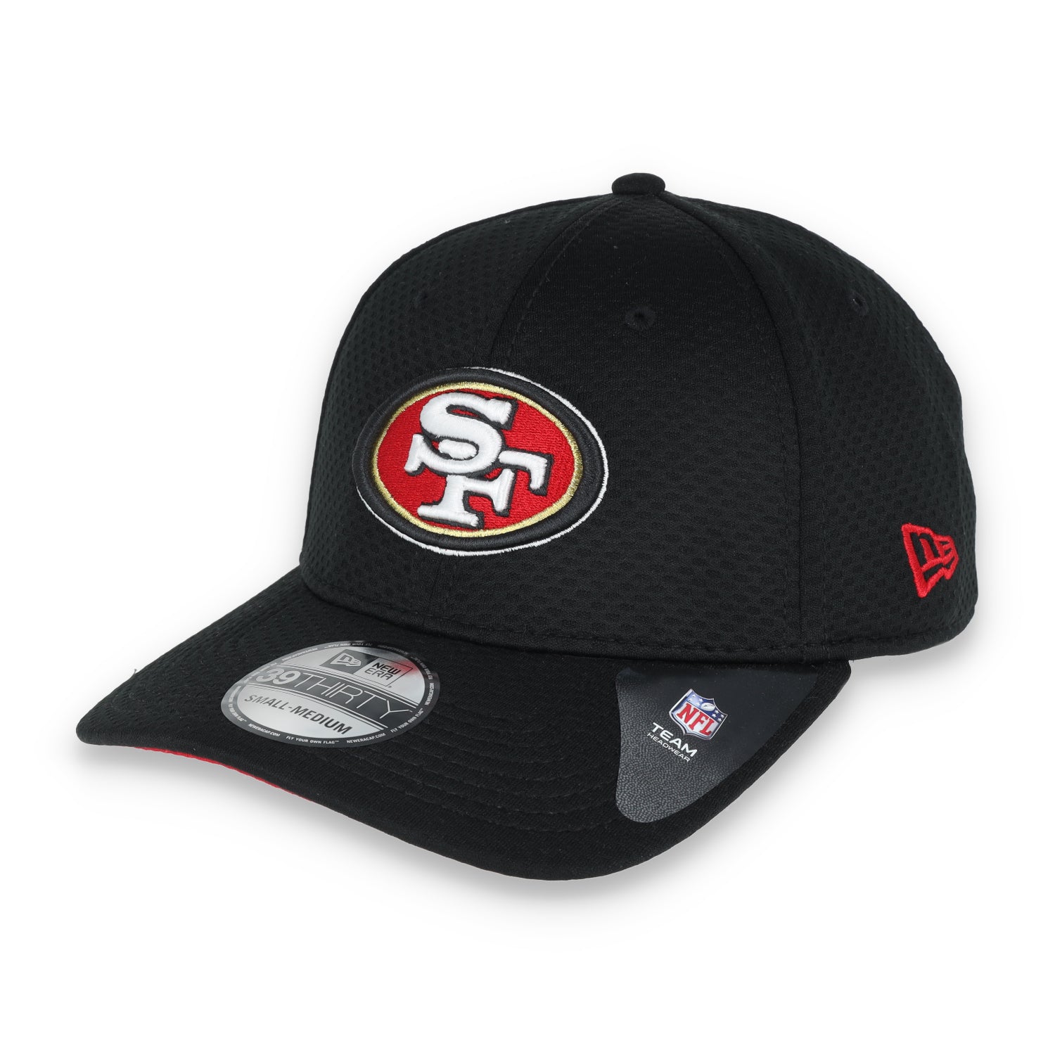 NEW ERA SAN FRANCISCO 49ERS 39THIRTY TECH FLEX FIT HAT-BLACK