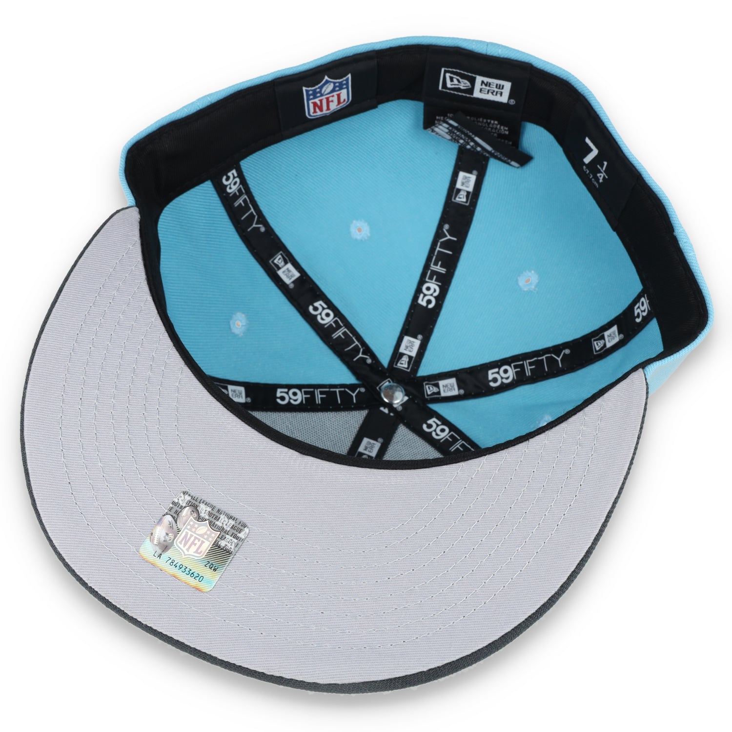 NEW ERA SAN FRANCISCO 49ERS 59FIFTY COLOR PACK-BABY BLUE/GREY