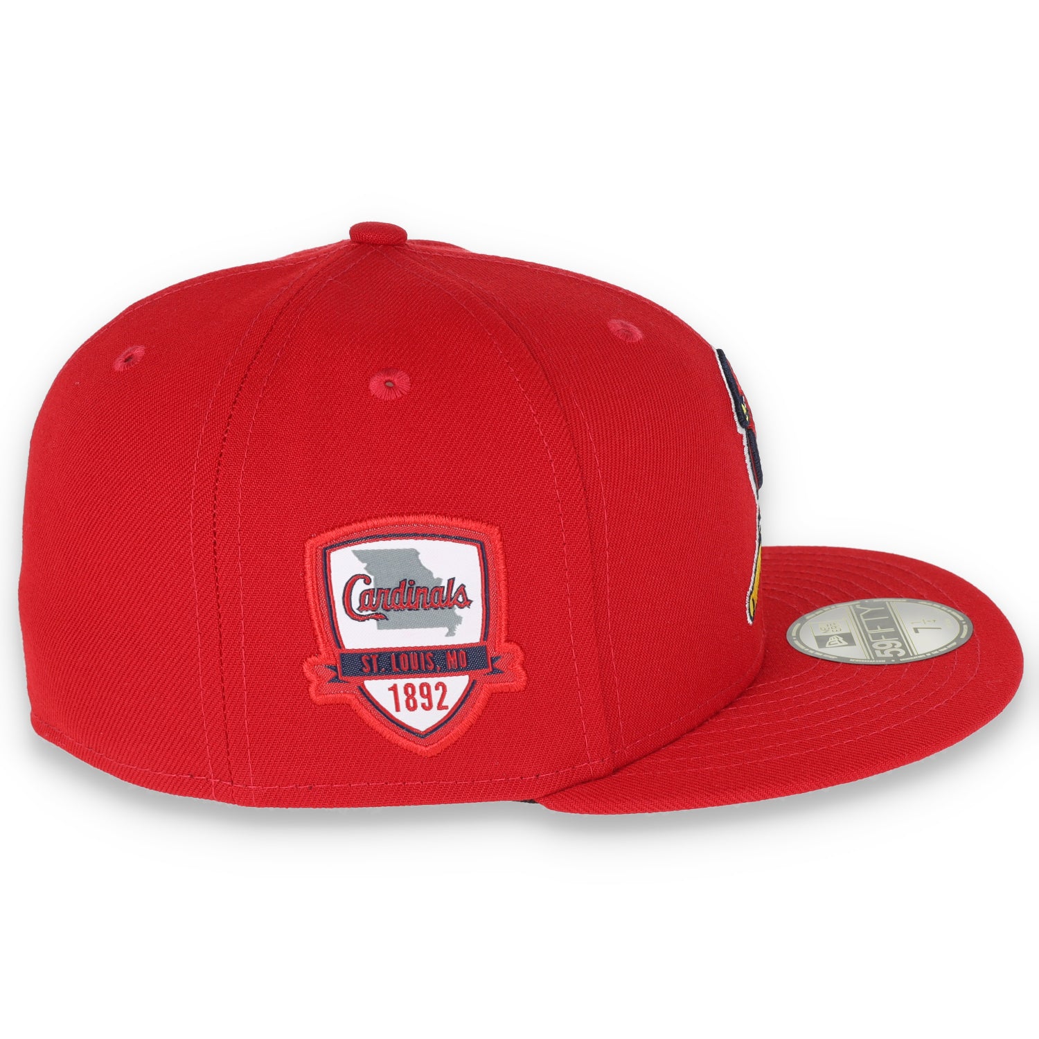 NEW ERA ST LOUIS CARDINALS INAGURAL SIDE PATCH 59FIFTY FITTED HAT