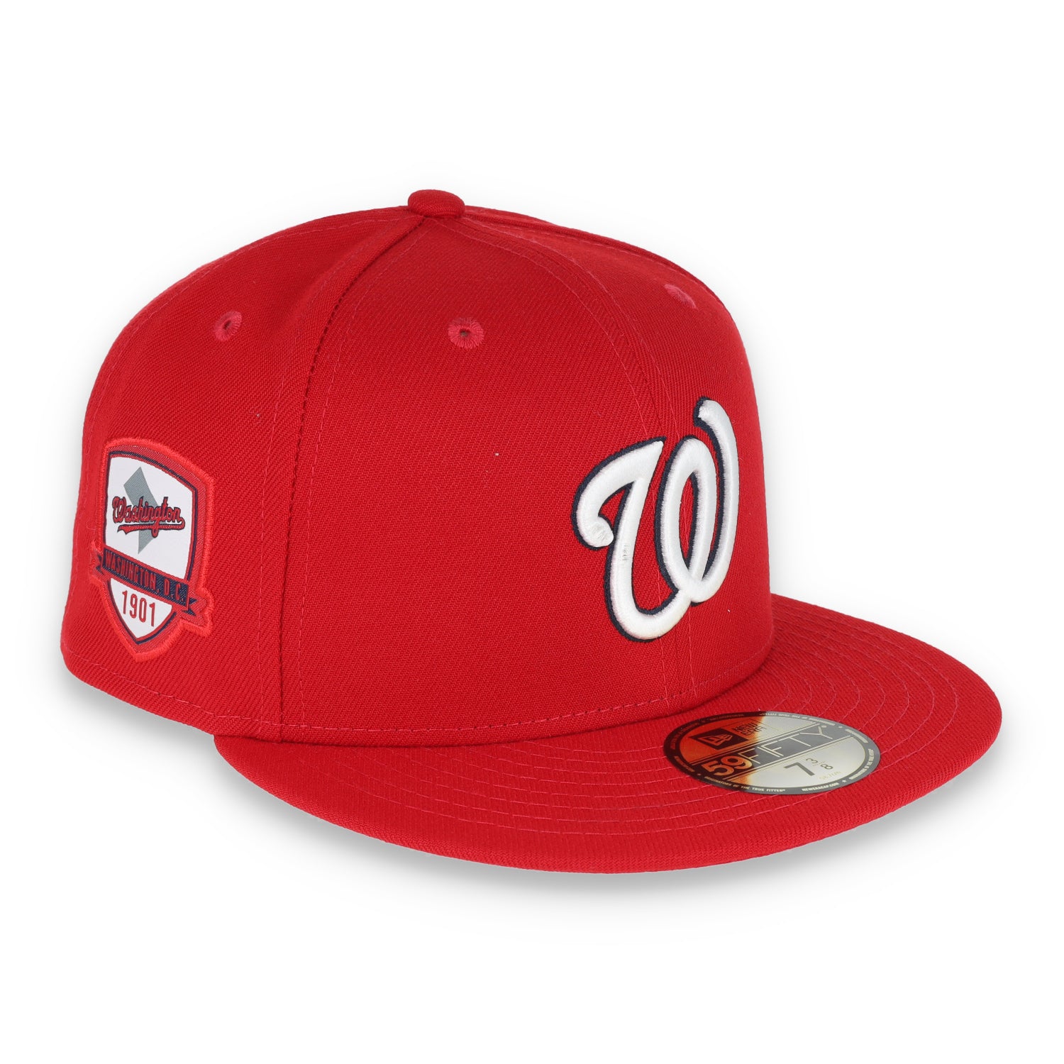 NEW ERA WASHINGTON NATIONALS INAUGURAL SEASON PATCH 59FIFTY FITTED HAT