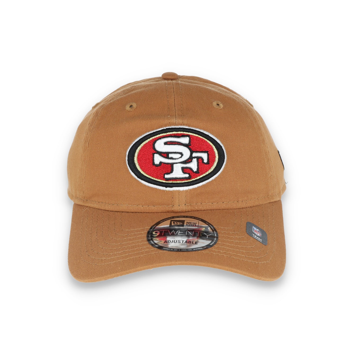 New Era San Francisco 49ers Core Classic 2.0 9TWENTY Adjustable Hat-Khaki