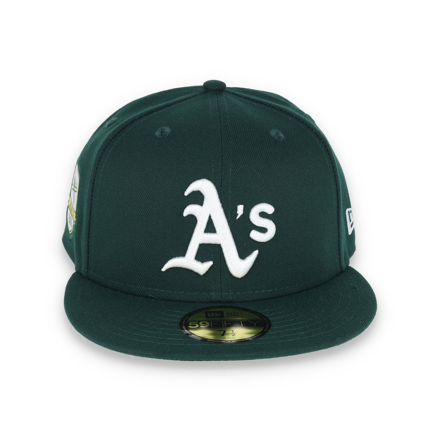 NEW ERA OAKLAND ATHLETICS INAUGURAL SEASON PATCH 59FIFTY FITTED HAT