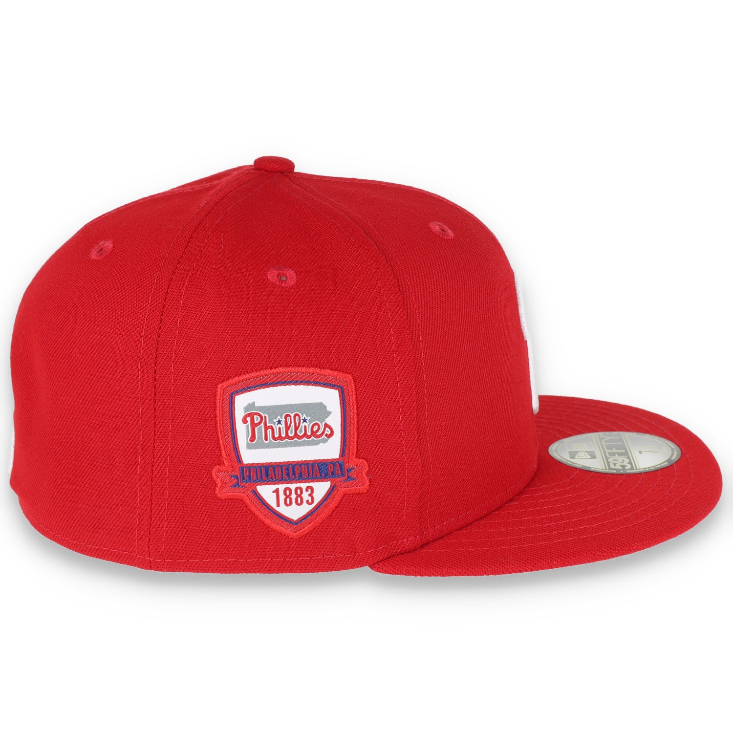 NEW ERA PHILADELPHIA PHILLIES INAUGURAL SEASON PATCH 59FIFTY FITTED HAT