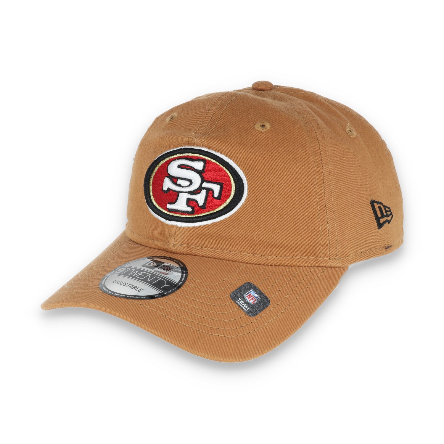 New Era San Francisco 49ers Core Classic 2.0 9TWENTY Adjustable Hat-Khaki