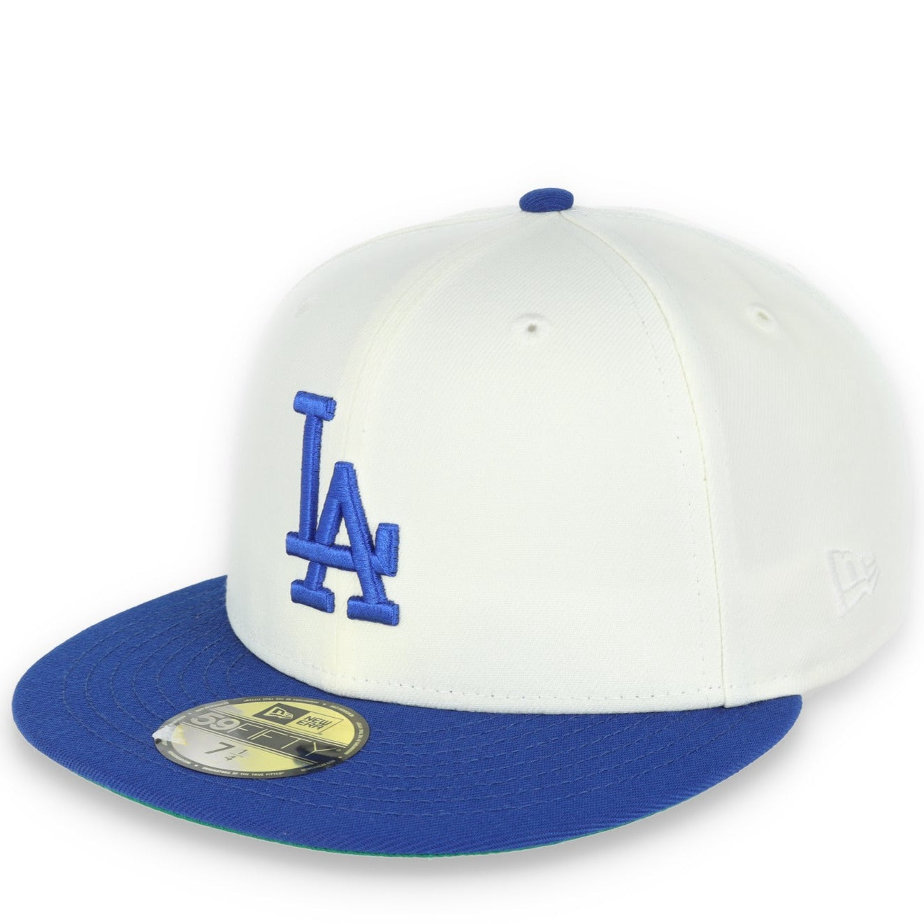 New Era Los Angeles Dodgers 100th Anniversary Patch 59FIFTY Fitted Ivory