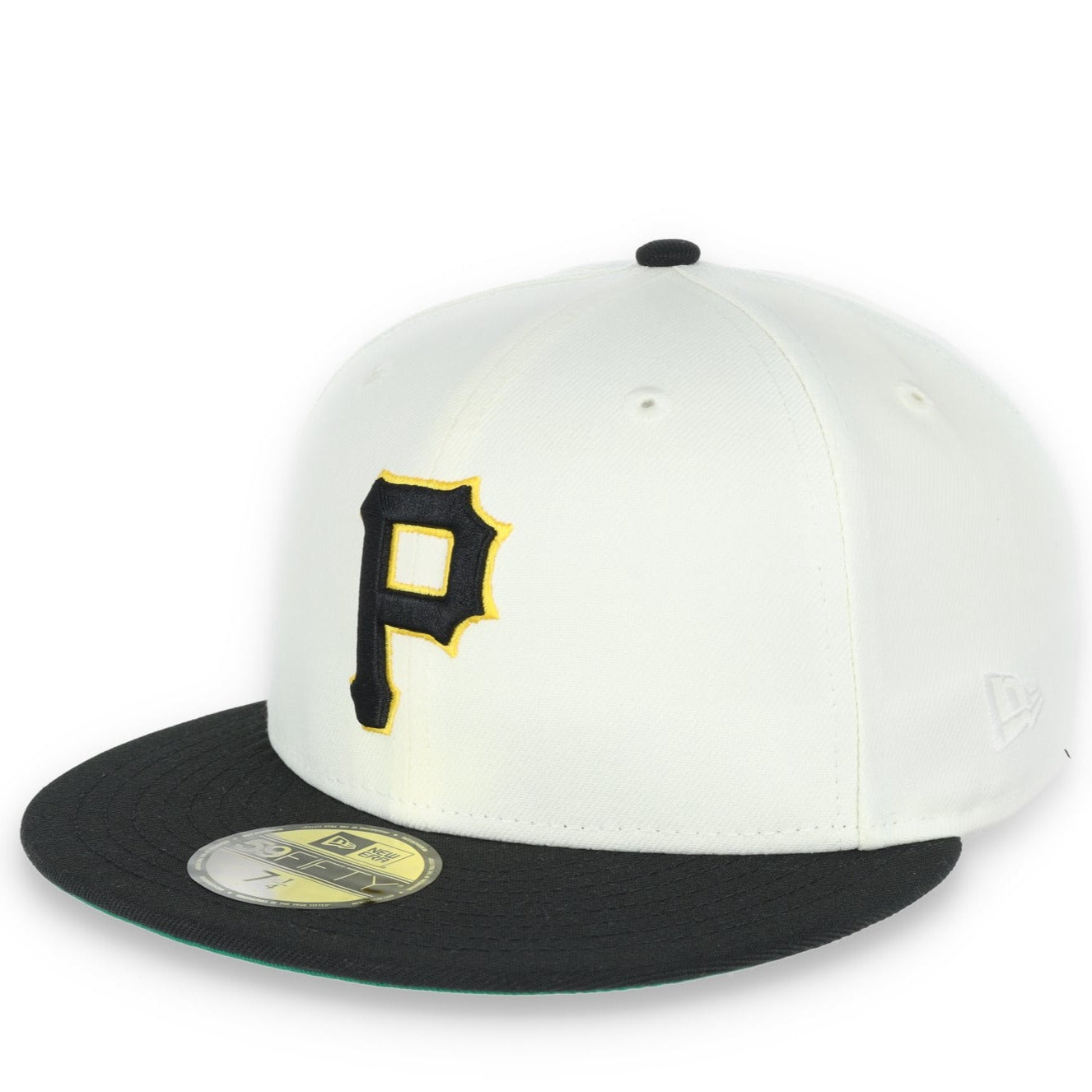 New Era Pittsburg Pirates 1971 World Series  Patch 59FIFTY Fitted Ivory Hat