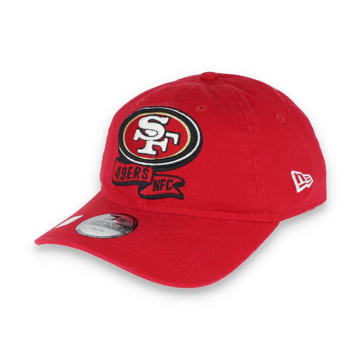 NEW ERA YOUTH SAN FRANCISCO 49ERS ON-FIELD 9TWENTY ADJUSTABLE HAT