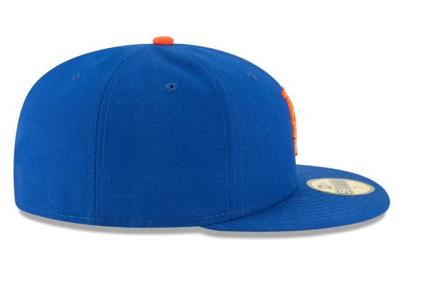 NEW YORK METS HOME AUTHENTIC COLLECTION 59FIFTY FITTED-ON-FIELD COLLECTION-BLUE