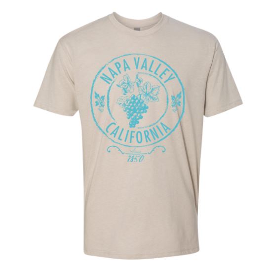 Napa Valley Est 1850 T-Shirt-Sand