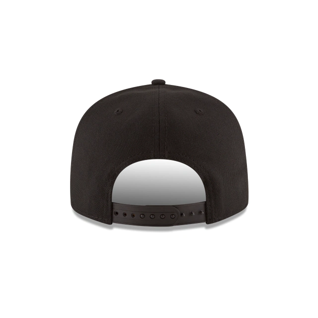 CHICAGO BULLS NEW ERA 2TONE BASICS BLACK ON WHITE  9FIFTY SNAPBACK