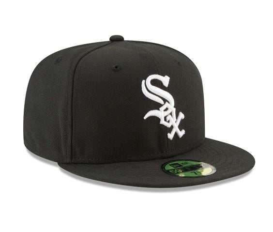 CHICAGO WHITE SOX NEW ERA HOME AUTHENTIC COLLECTION 59FIFTY FITTED-ON-FIELD COLLECTION-BLACK