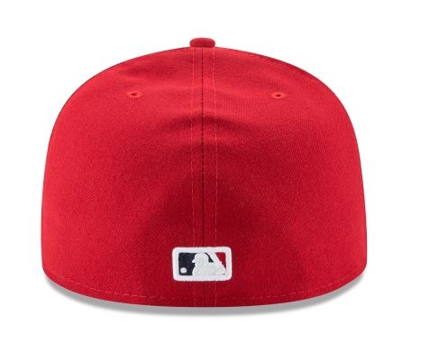 CLEVELAND INDIANS NEW ERA ALTERNATIVE AUTHENTIC COLLECTION 59FIFTY FITTED-ON-FIELD COLLECTION-RED