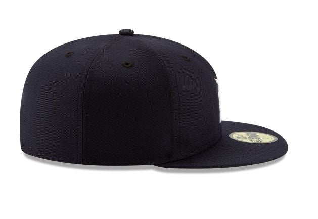 DETROIT TIGERS NEW ERA HOME AUTHENTIC COLLECTION 59FIFTY FITTED-ON-FIELD COLLECTION-NAVY
