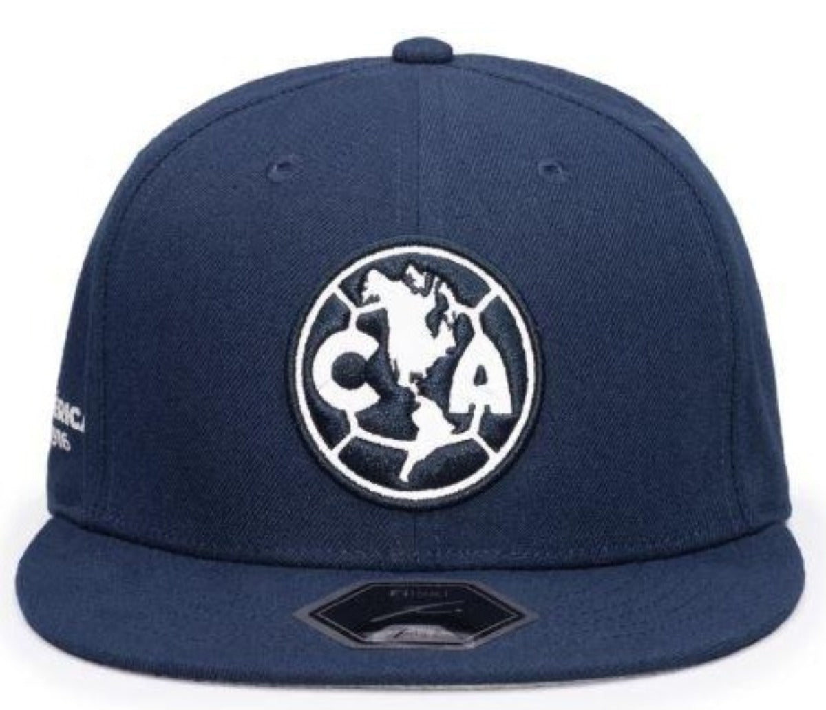 FI COLLECTION CLUB AMERICA BRAVEHEART FITTED HAT-NAVY