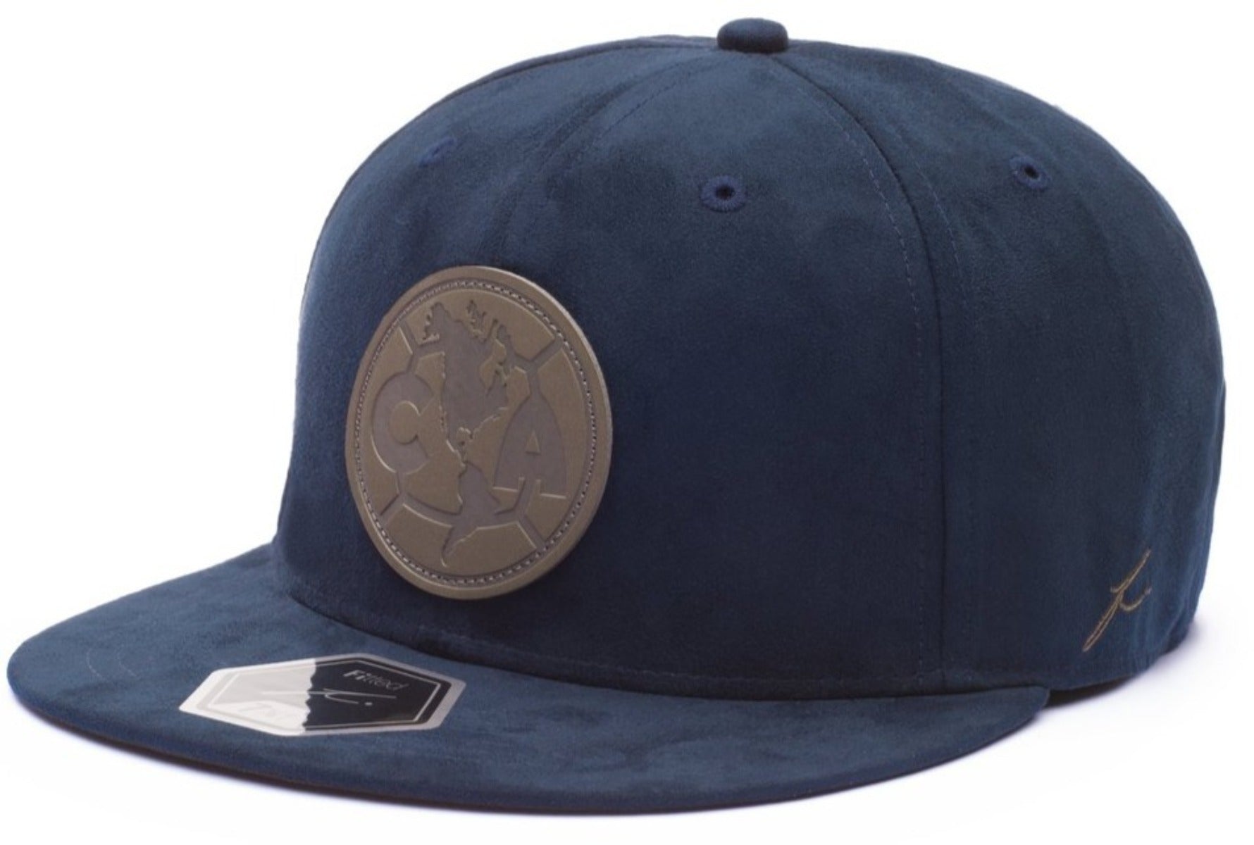 FI COLLECTION CLUB AMERICA TIFOSO FITTED HAT-NAVY