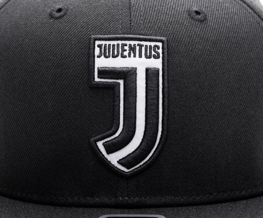 FI COLLECTION JUVENTUS BRAVEHEART FITTED HAT-BLACK