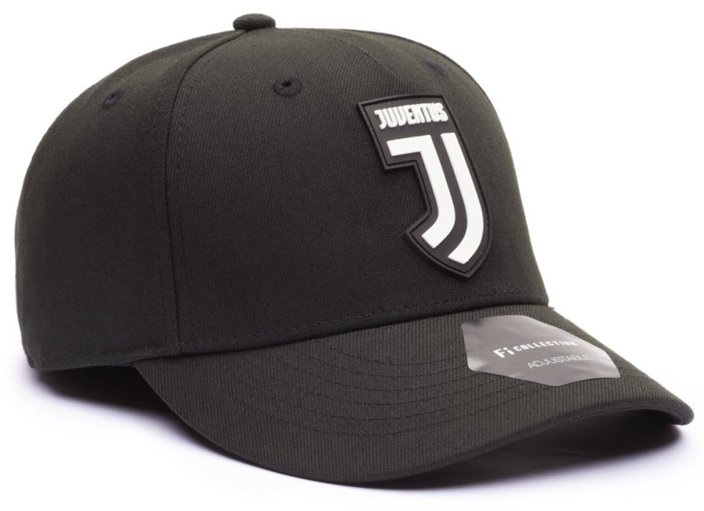 FI COLLECTIONS JUVENTUS CULT ADJUSTABLE HAT-BLACK/WHITE